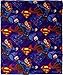 Northwest DC Superman Silk Touch Throw Blanket, Purple, 40 x 50 Inches, Polyester