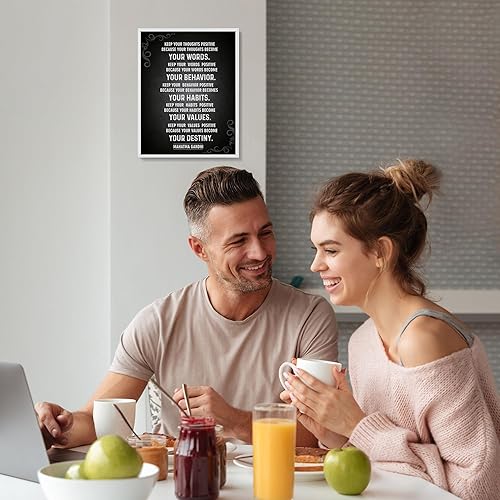 Miniatura 4 de Your Destiny - Motivational Wall Art, Inspirational Quotes Modern Wall Decor With Mahatma Gandhi Quotes is Perfect for Home Wall Decorations, Studio