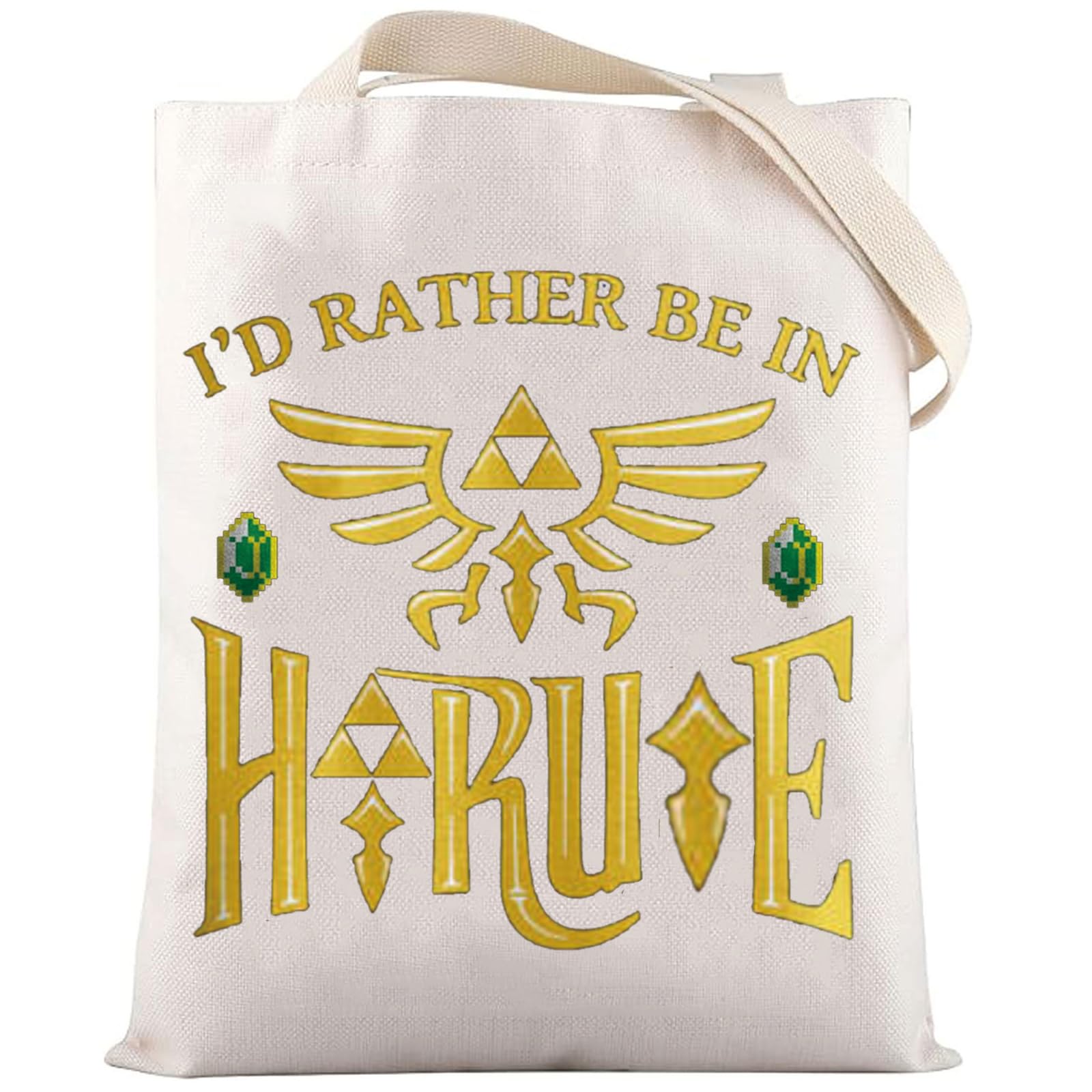 LEVLO Cartoon Game Cosmetic Bag Gamer Inspired Gift I'd Rather Be In Game Makeup Zipper Pouch Bag(Be In rule T)
