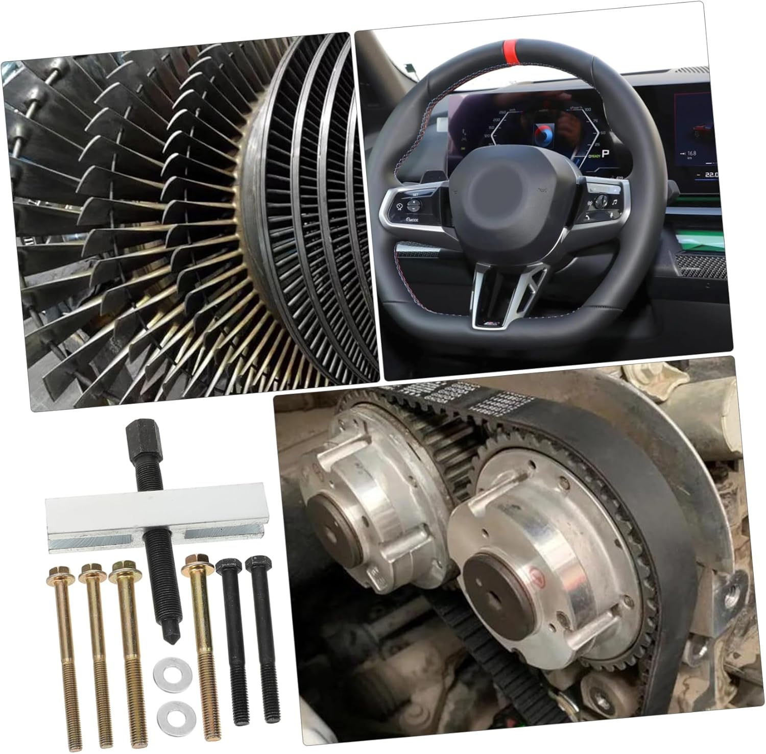 1set Belt Puller Tool for Mechanics Design for Easy Removal of Pulleys and Bearings Versatile Auto Repair for Vehicles and Machinery