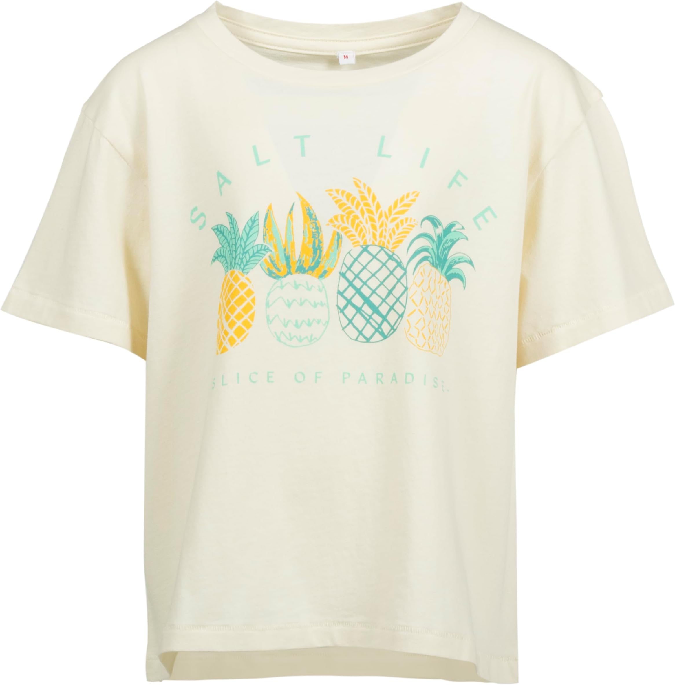 SALT LIFEGirl's Maui Wowie Youth Cropped Short Sleeve Classic Fit Shirt