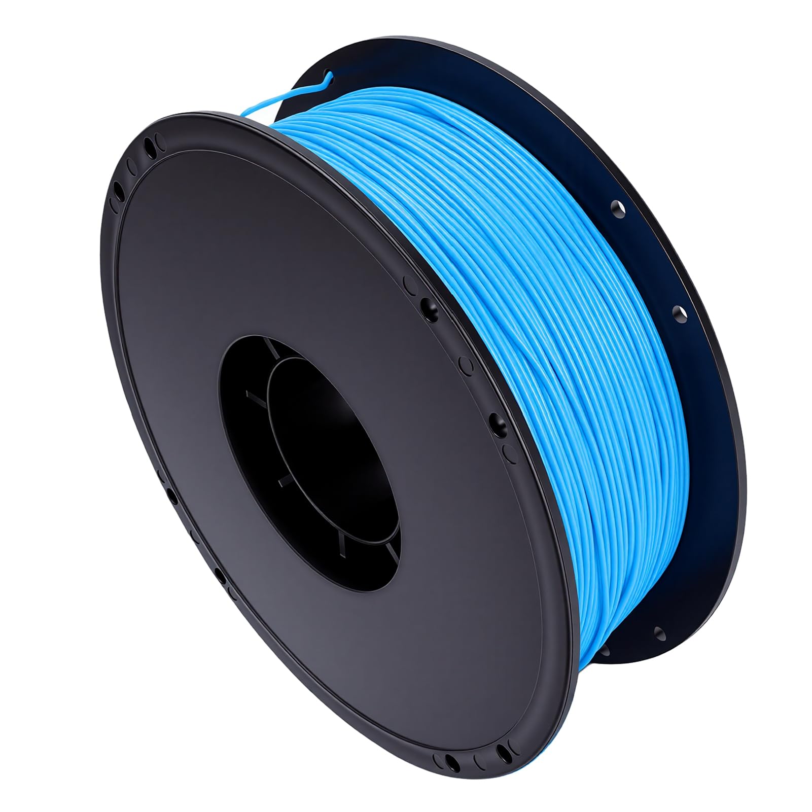 Bewinner Elastyczny Włókno z Mikrofibry do Drukarek 3D 1,75 Mm 1 Kg Idealny do Drukowania Bezpowietrznych Piłek Koszykówki i Piłek Sportowych (BLUE)