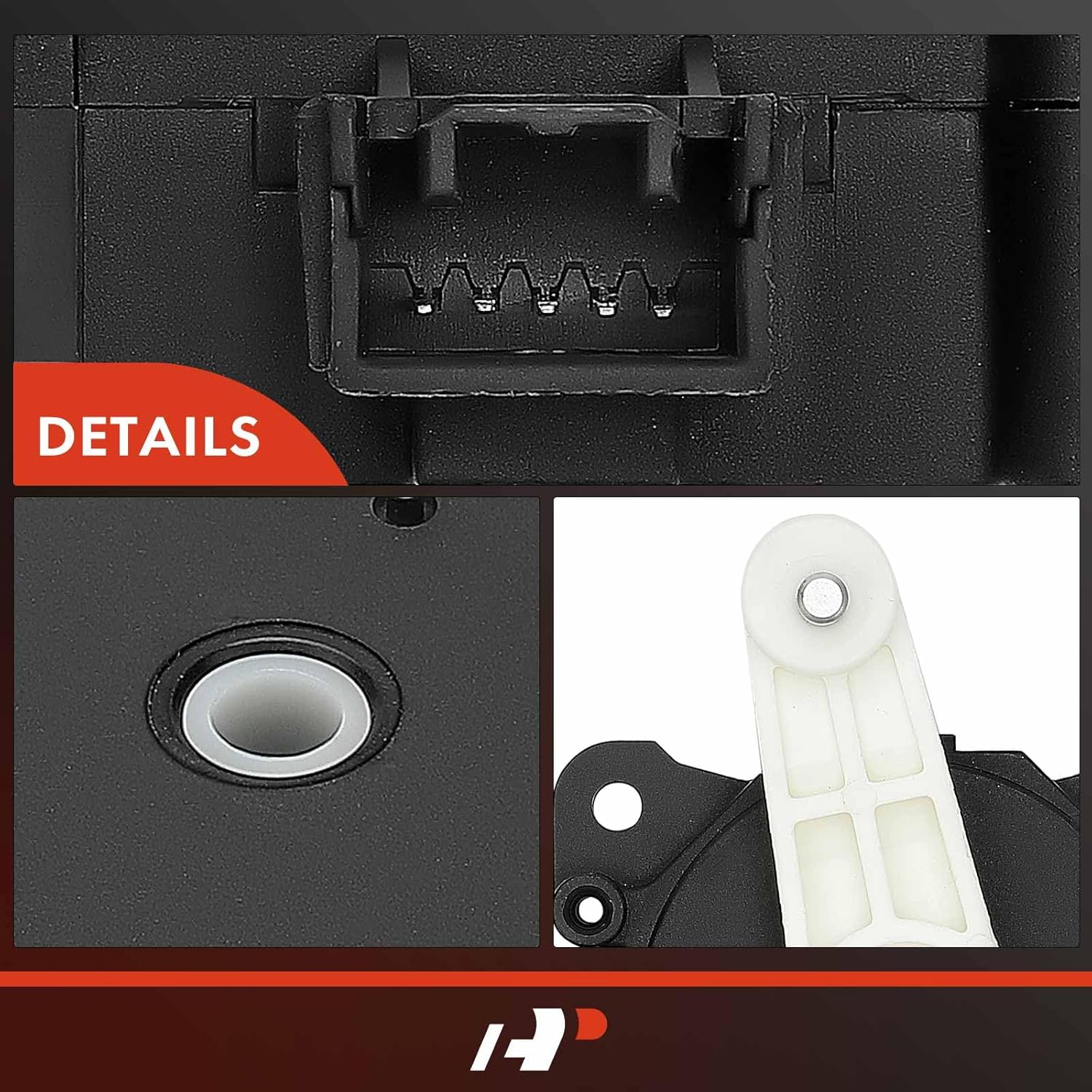 A-Premium HVAC Heater Blend Door Actuator Compatible with Toyota Prius 2004-2009, Recirculation, Replace# 8710647120