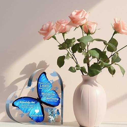 Miniatura 4 de Regalos cristianos de acrílico para mujeres, regalos religiosos, regalos de las Escrituras, regalos inspiradores con versículos de la Biblia y