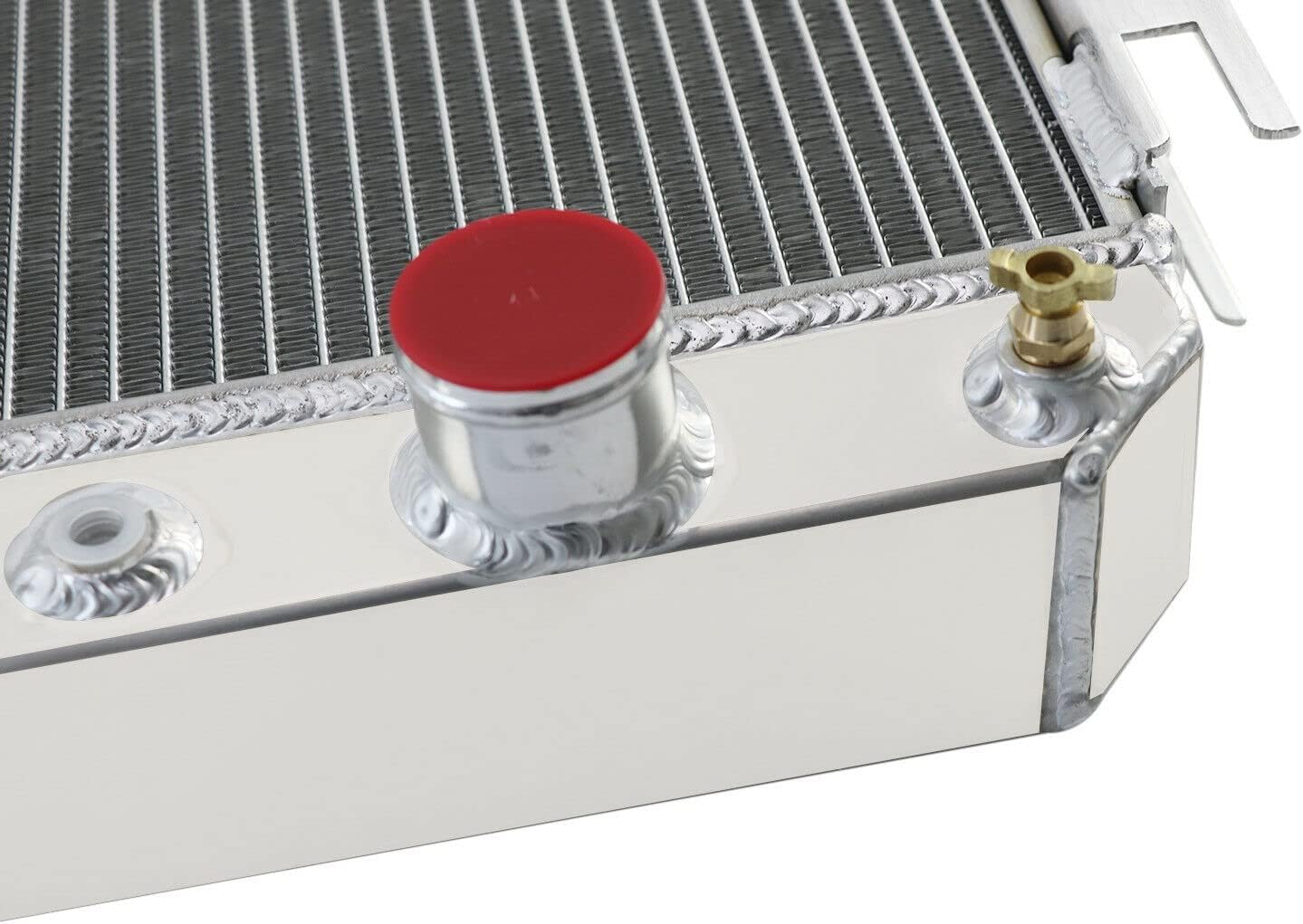 3 Row Core Aluminum Radiator for Chevy 63-68 Bel Air/Biscayne/Impala/ 67-68 Caprice/ 64-65 Chevelle/ 59-65 El Camino/ 59-61 Kingswood, All AA5052 Aluminum Radiador Radiators 1959-1968