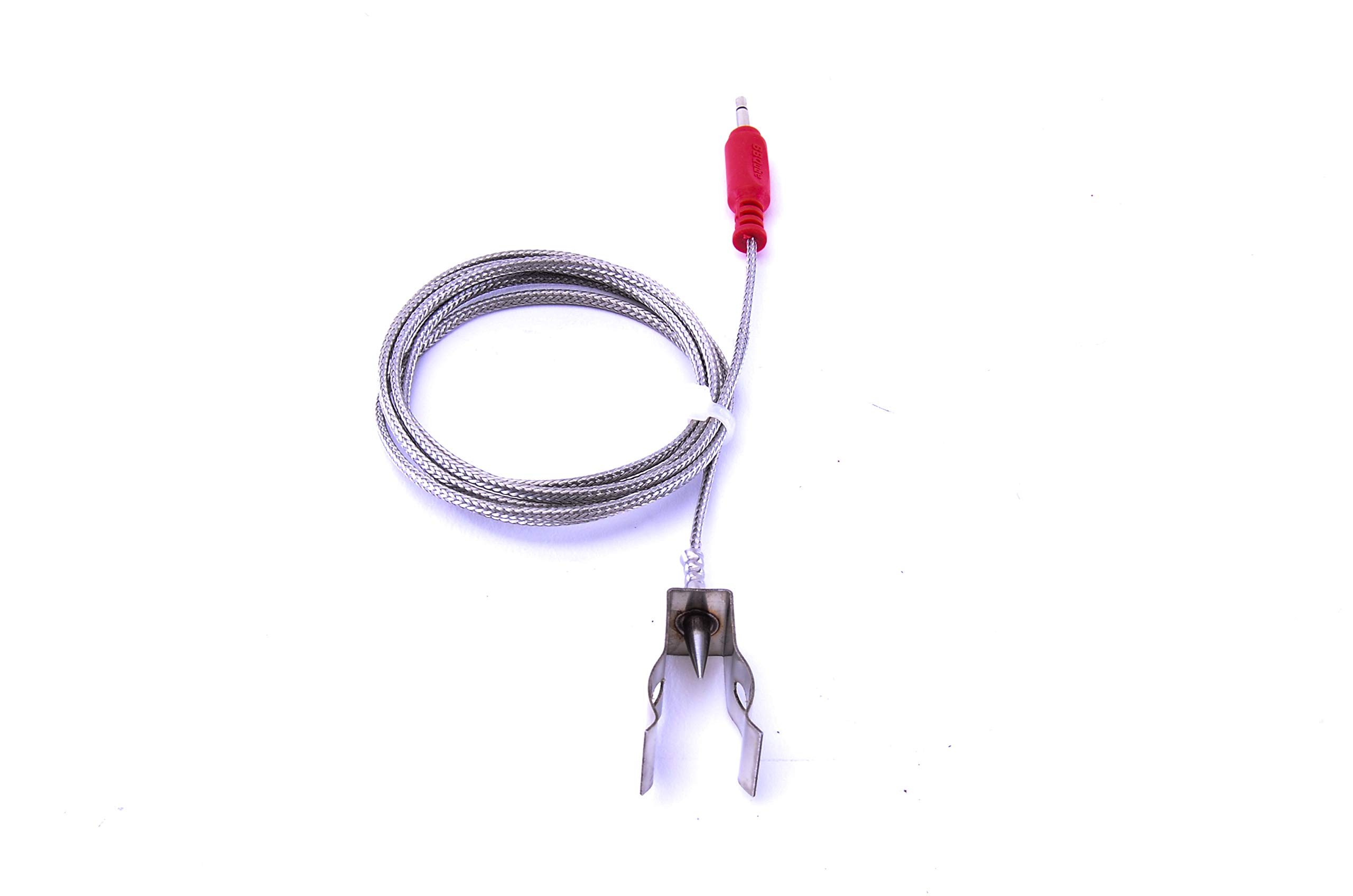 BBQube Fast Response Grill Temperature Probe - Air 2, Round tip w/Clip for iGrill & ThermoPro