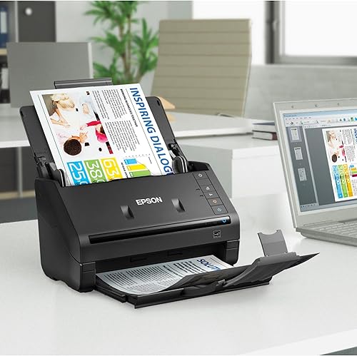 Miniatura 6 de Epson WorkForce ES-400 Escáner de documentos dúplex a color para PC y Mac, alimentador automático de documentos (ADF)