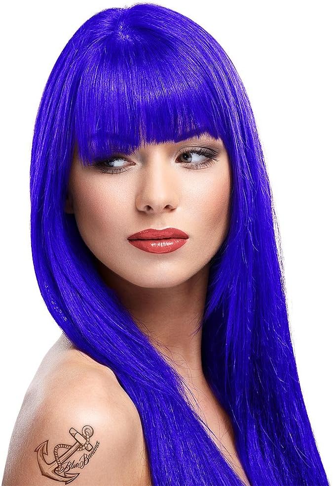 2 X La Riche Directions Semi-Permanent Hair Color 88ml Tubs – Neon Blue