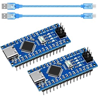 Nano-V3 Entwicklungsplatine mit USB-KabelNano Modul 328P Chip CH340 5V 16M Type-C USB Nano Baord Kompatibel mit Arduino IDE 2 St ck
