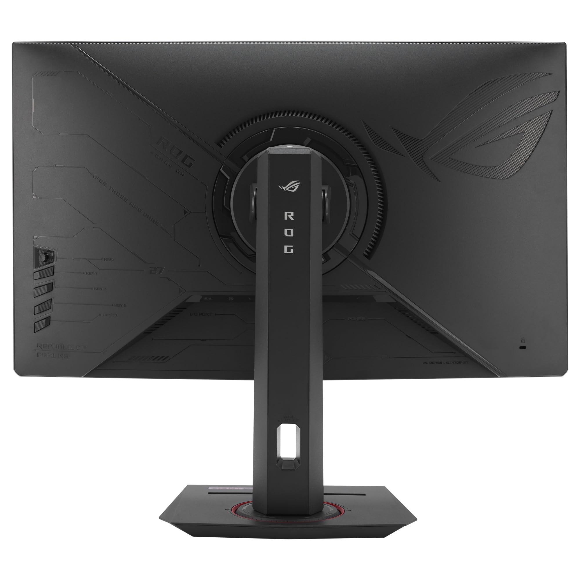 ASUS ROG Strix XG27WCS - Monitor Gaming USB Tipo-C de 27 Pulgadas 2560x1440, Curvo, 180 Hz (sobre 144Hz), 1ms (GTG), Fast VA, ELMB Sync, FreeSync, DisplayWidget Center, Soporte para trípode, HDR