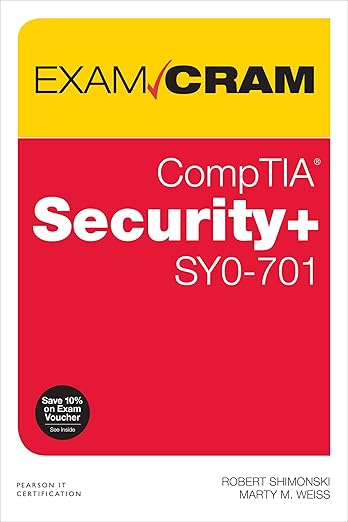 Amazon.com: CompTIA Security+ SY0-701 Exam Cram: 9780138225575 ...