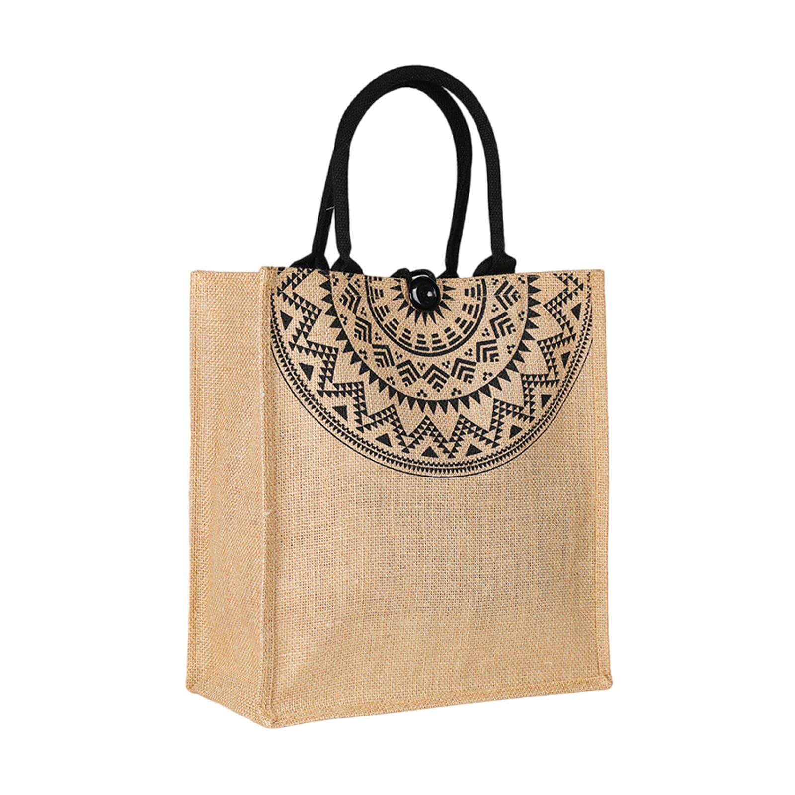 Eleeonora Jute Bag,Jute Bags For Shopping Grocery,Personalised Tote Bags For Women,Hessian Tote Bag,Jute Tote Bag Women,Large Capacity,Foldable,Waterproof,For Bridesmaid,Wedding,Shopping,Travel