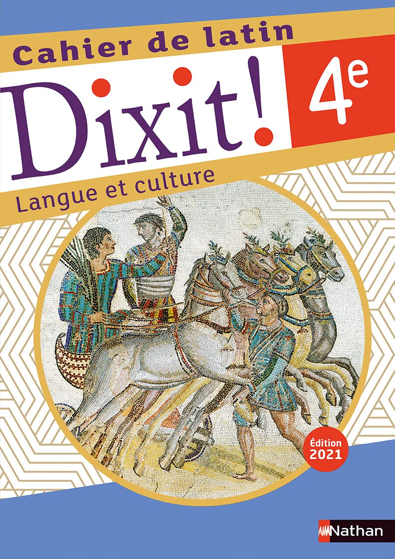 Dixit - Cahier d'activités - 4e - 2021: Cahier de latin