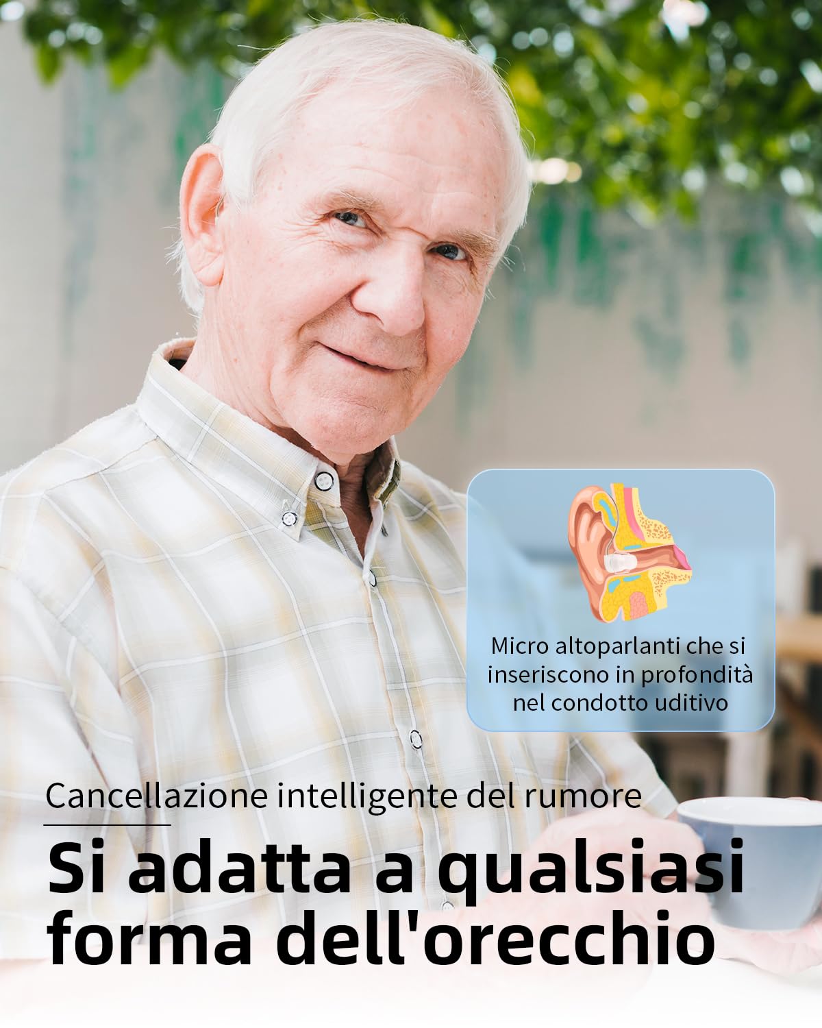 Britzgo Una nuova esperienza, tecnologia di elaborazione del segnale digitale, dispositivo ricaricabile (blu)