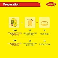Vista 6 de Maggi Leche de coco en polvo 1kg (2.2lb)
