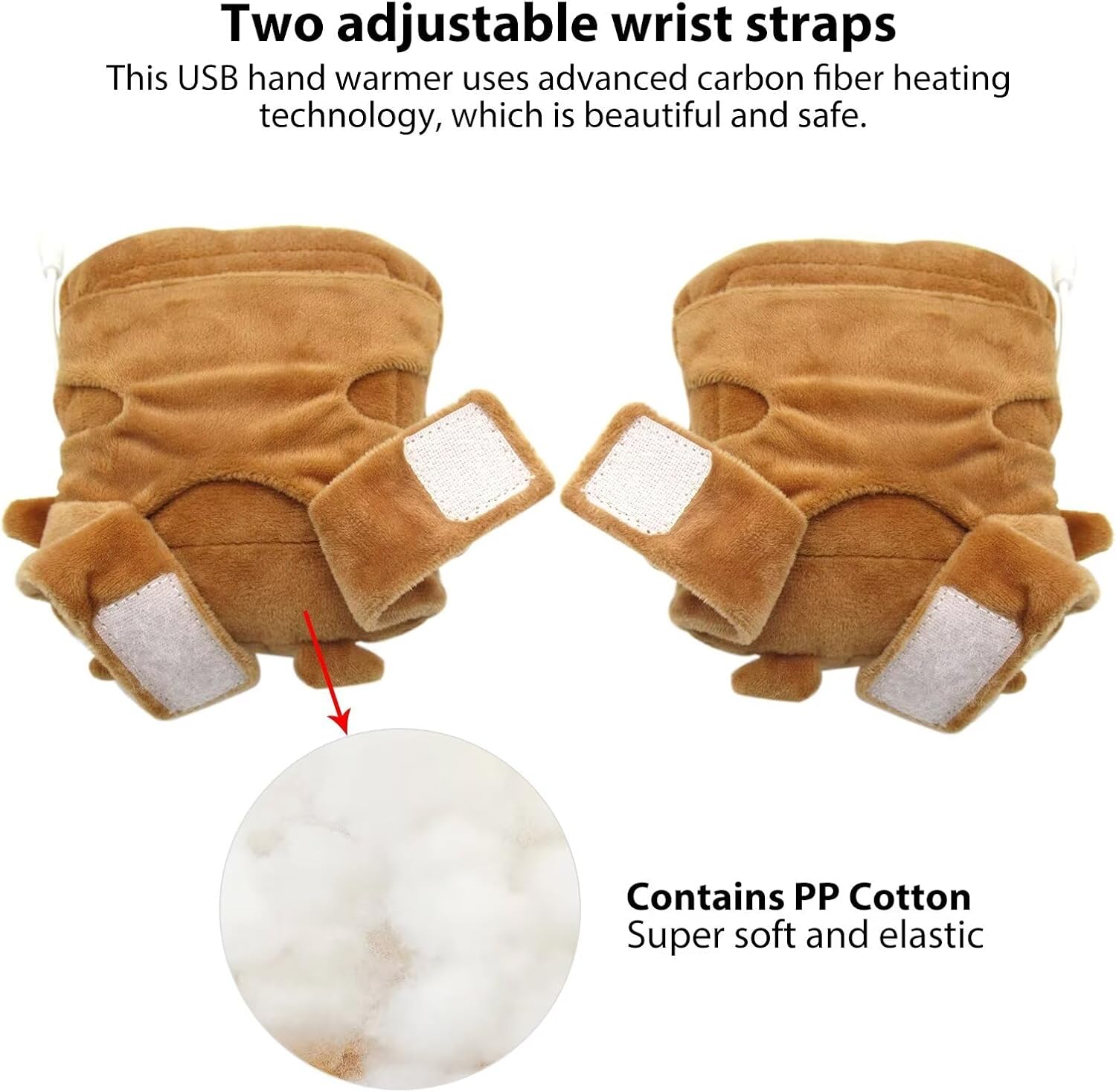 Smaeti USB Hand Warmers in use at a desk