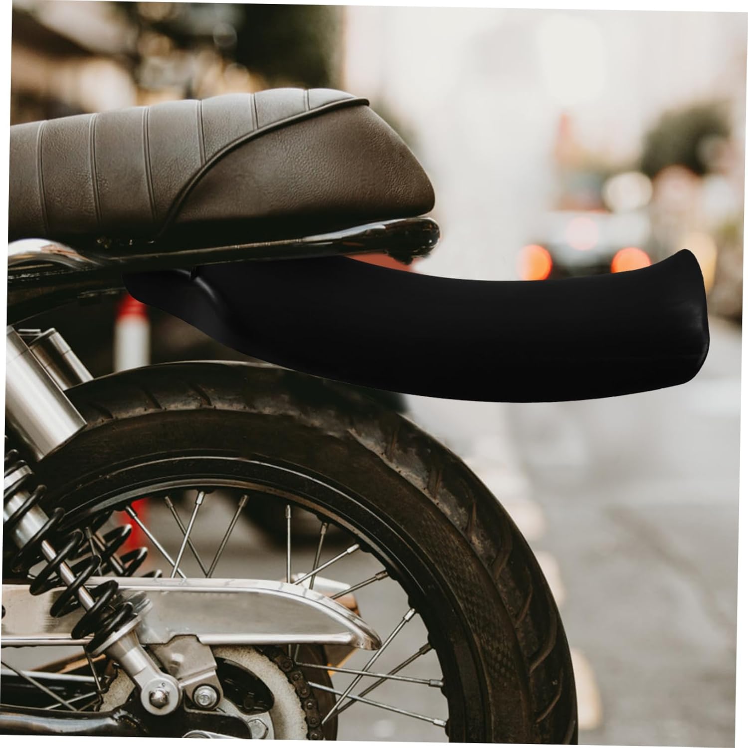 Unomor Motorcycle Rear Mudguard Mud Guard for Enhanced against Water and Debris Easy Installation for Motorcycle Models