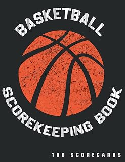 Basketball Scorekeeping Book: Scorebook With 100 Large Scorecards/Scoresheets For Score And Statistics Keeping (Coaches, Players, Fans...)