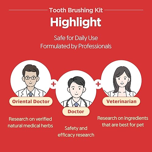 Miniatura 6 de JAYU PET Kit de cepillado dental  Gel dental 1EA + cepillo de cuidado dental 1EA  Juego de cepillos de dientes para perros y gatos, kit de cuidado