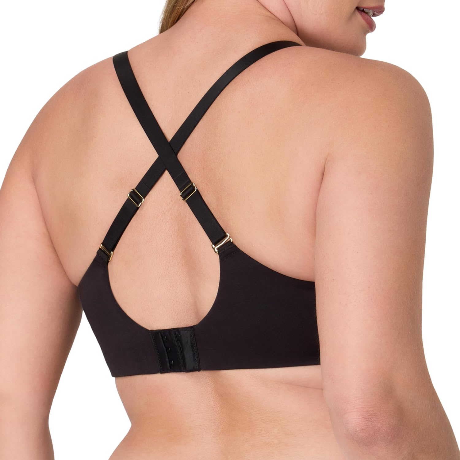 Bali Womens T-Shirt Bra, Cotton Collection Underwire Bra for Women, Full Coverage, Moisture-Wicking - Image 3