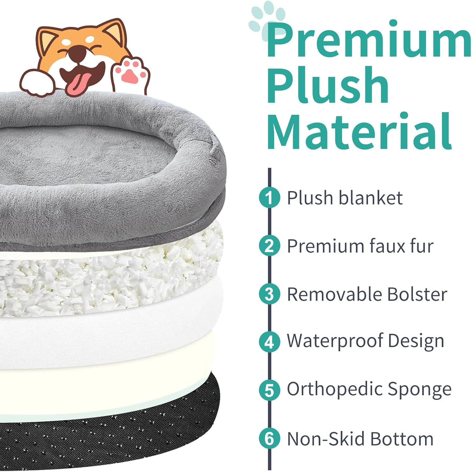 review DoCred Human Dog Bed, Dog Bed for Humans, 71
