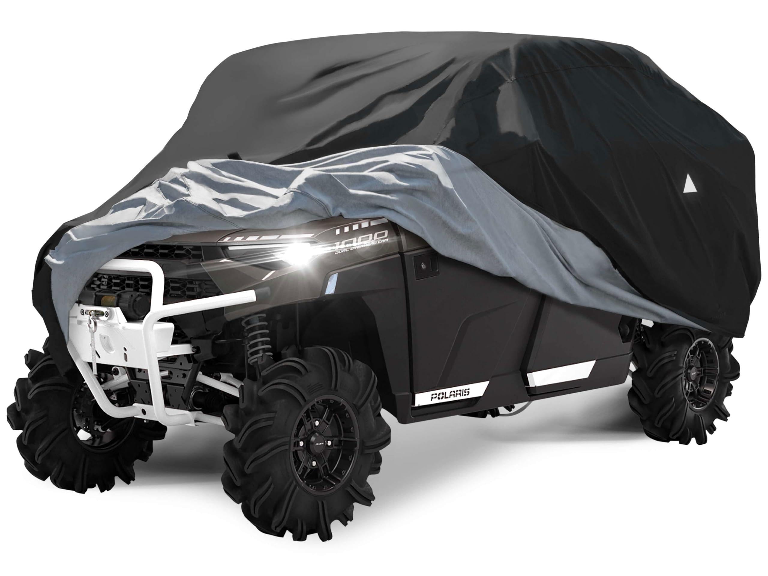 Walser Abdeckplane Quad All Weather Basic, Quad Abdeckplane wasserdicht, Quad Garage, Quad Zubehör, UV-beständige Quad Abdeckplane auch für E Quad, Quad Plane, wetterfeste Abdeckung Plane schwarz L