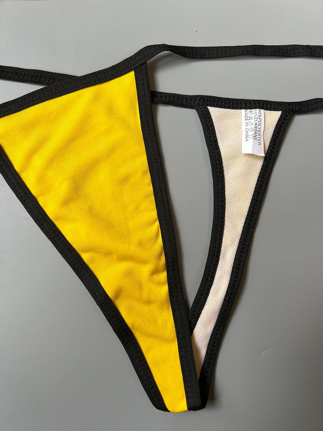 HiSexy Micro Bikini Set for Women Extreme Triangle Top G String Swearwear Sexy Multi Clour Tie Side Mini Bathing Suit - Image 8