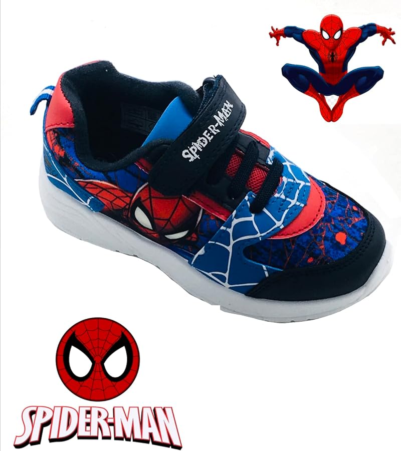 boys spiderman trainers