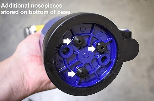 Vista 6 de Chicago Pneumatic Juego de herramientas de remachador de aire - CP9882 y Astro Pneumatic PR14, herramientas mecánicas para remaches ciegos de hasta