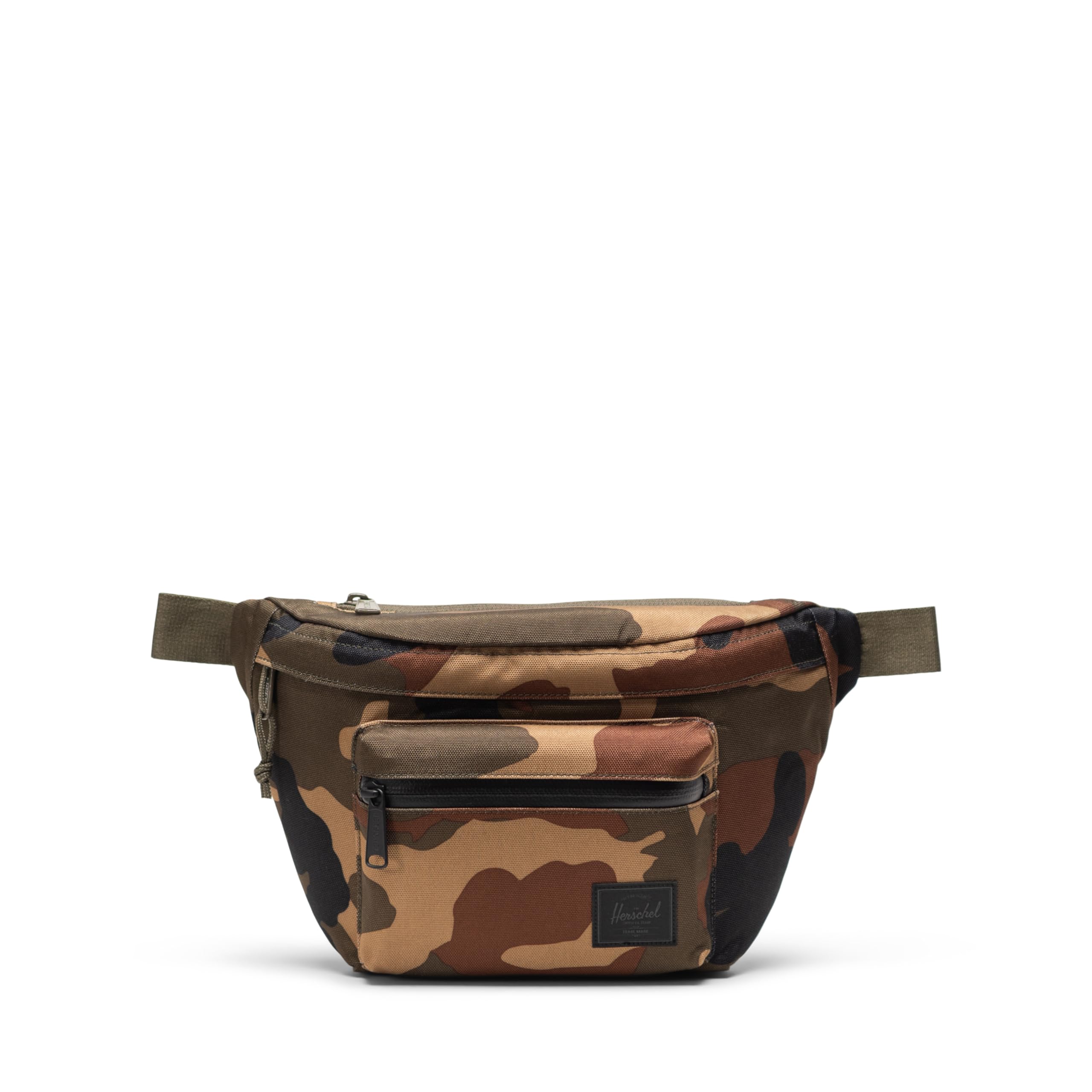 Supply Co. Unisex Pop Quiz Hip Pack Woodland Camo/Black Label One Size