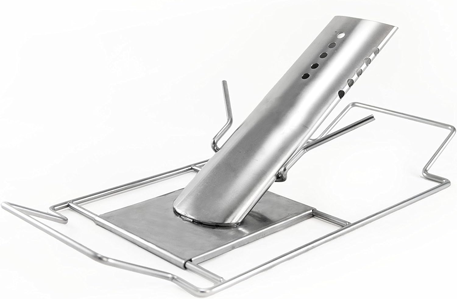 Charcoal Companion CC6302 Stainless Steel Infusion Turkey Roaster, Silver