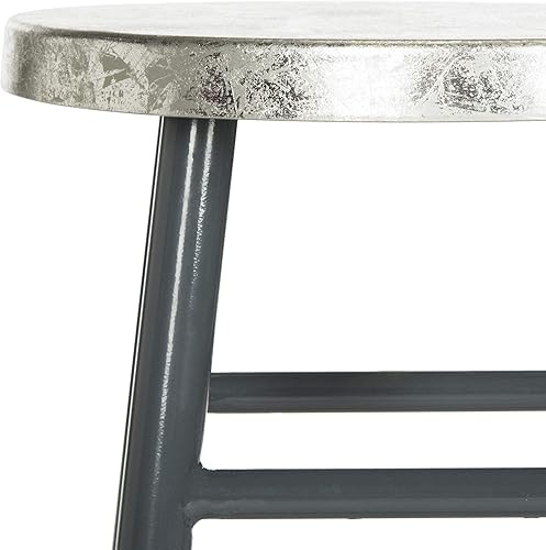 Miniatura 9 de Safavieh Home Collection Kenzie Taburete sumergido blanco y plateado blanco / plateado,Negro / Plateado,gris / plateado,Azul marino, plateado