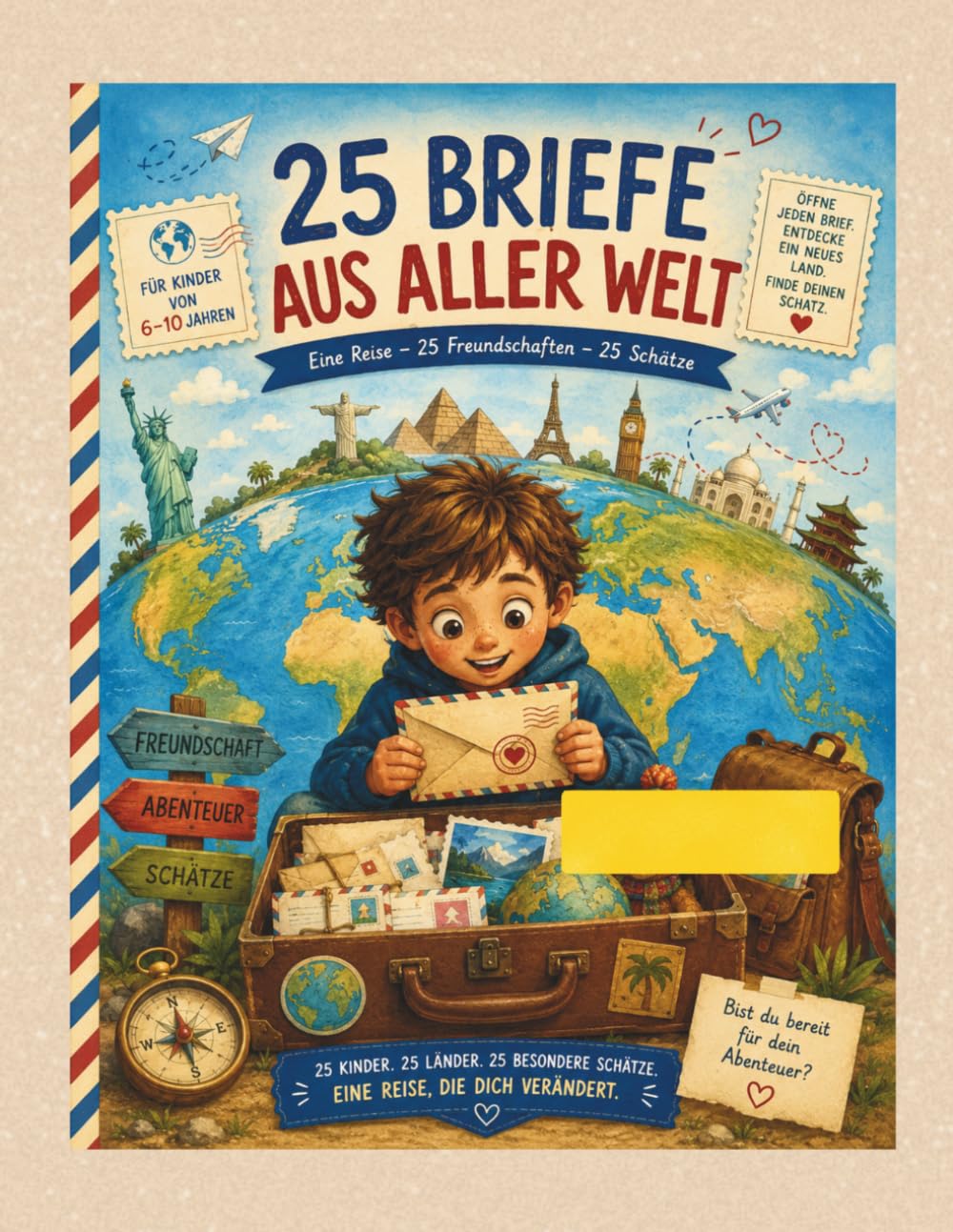 25 BRIEFE AUS ALLER WELT: Eine Reise - 25 Freundschaften - 25 Schätze