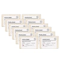 Vista 24 de MARLOWE. Jabón exfoliante corporal No. 102 de 7 onzas (3 barras), madera Oud, barra de jabón exfoliante con manteca de karité, aceite de oliva