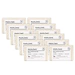 MARLOWE. No. 102 Body Scrub Soap 7 oz (12 Bars), Oud Wood, Exfoliating Soap Bar with Shea Butter, Olive Oil & Green Tea Extracts, Cleanses, Smooths & Revitalizes Skin, Earthy & Smoky Scent