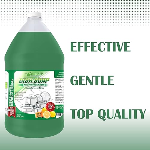 Miniatura 2 de GreenFist Green - Jabón para platos (aroma a limón), color verde