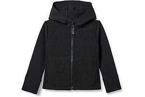 Amazon Essentials Girls and Toddlers' Hooded Full-Zip Active Jacket: The Perfect Outerwear for Playtime Adventures