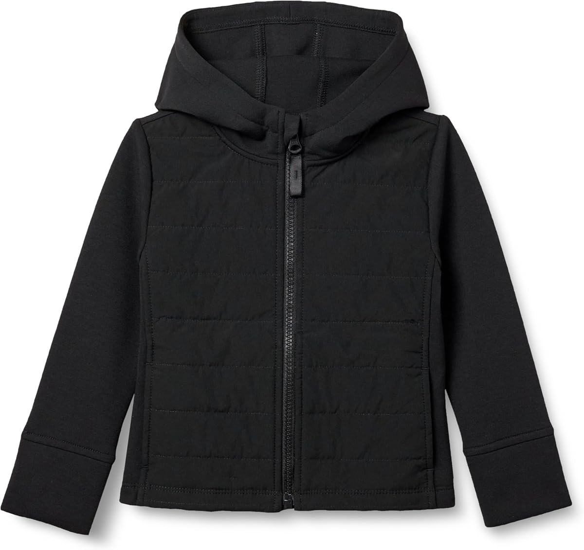 Amazon Essentials Chaqueta activa con capucha y cremallera completa para niñas y niños pequeños