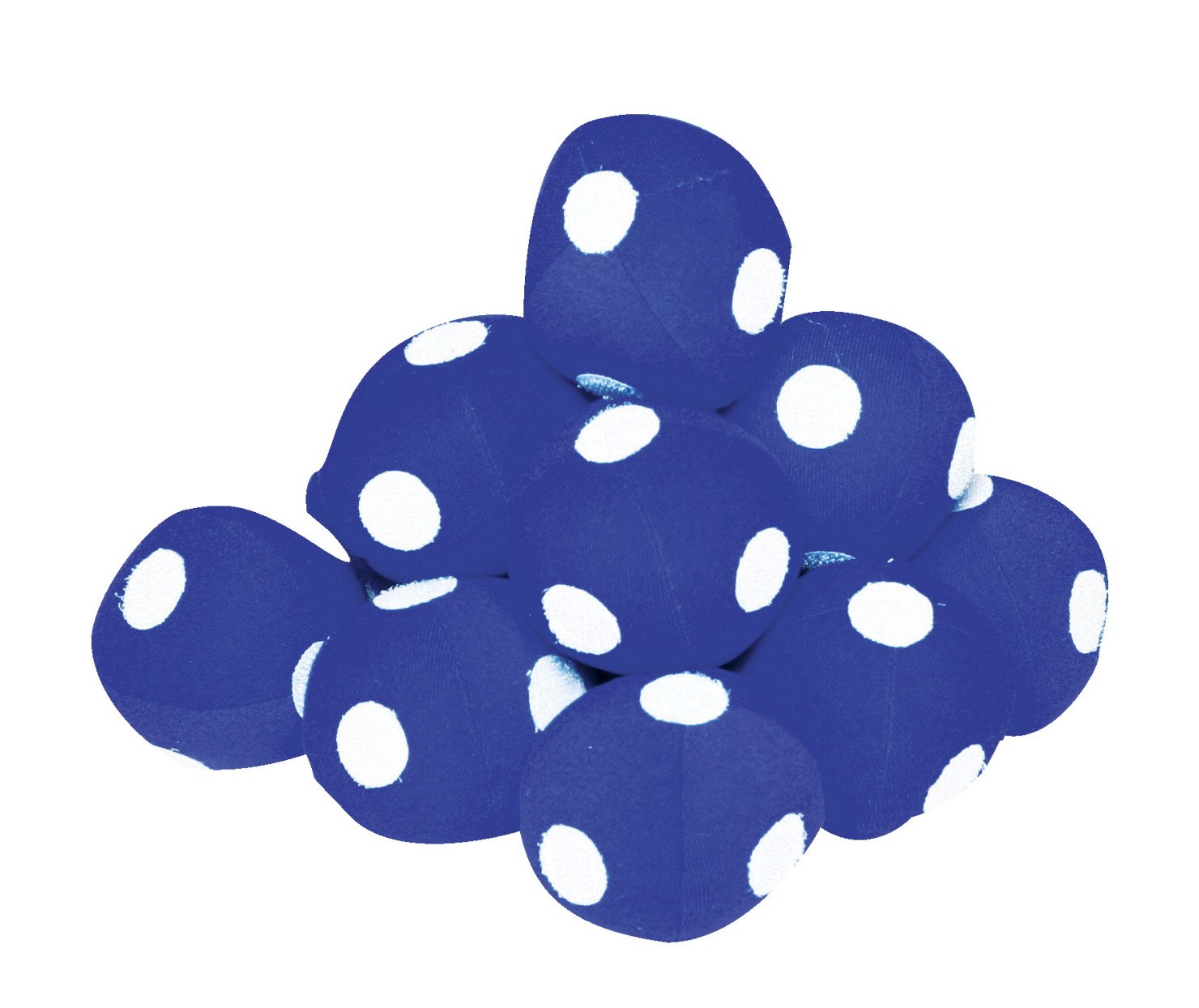 Sportime Soft Hook-N-Loop Balls, 2-1/2 Inches, Assorted Colors, Pack of 24