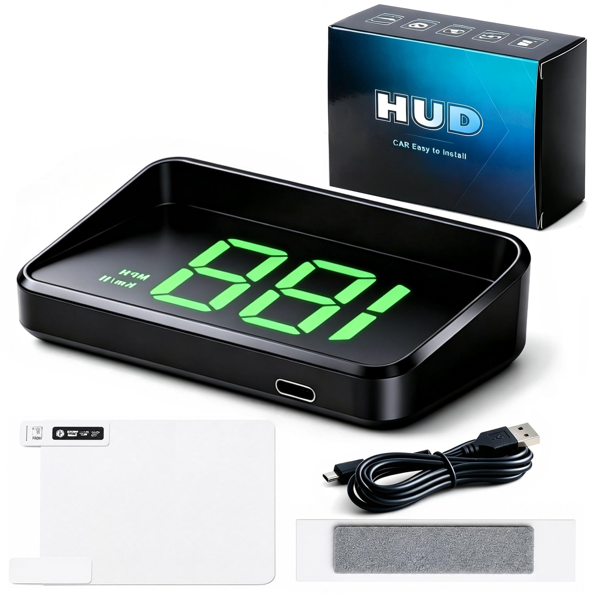 Amazon.co.jp: Coollooda スピードメーター 車用HUD スピードメーター