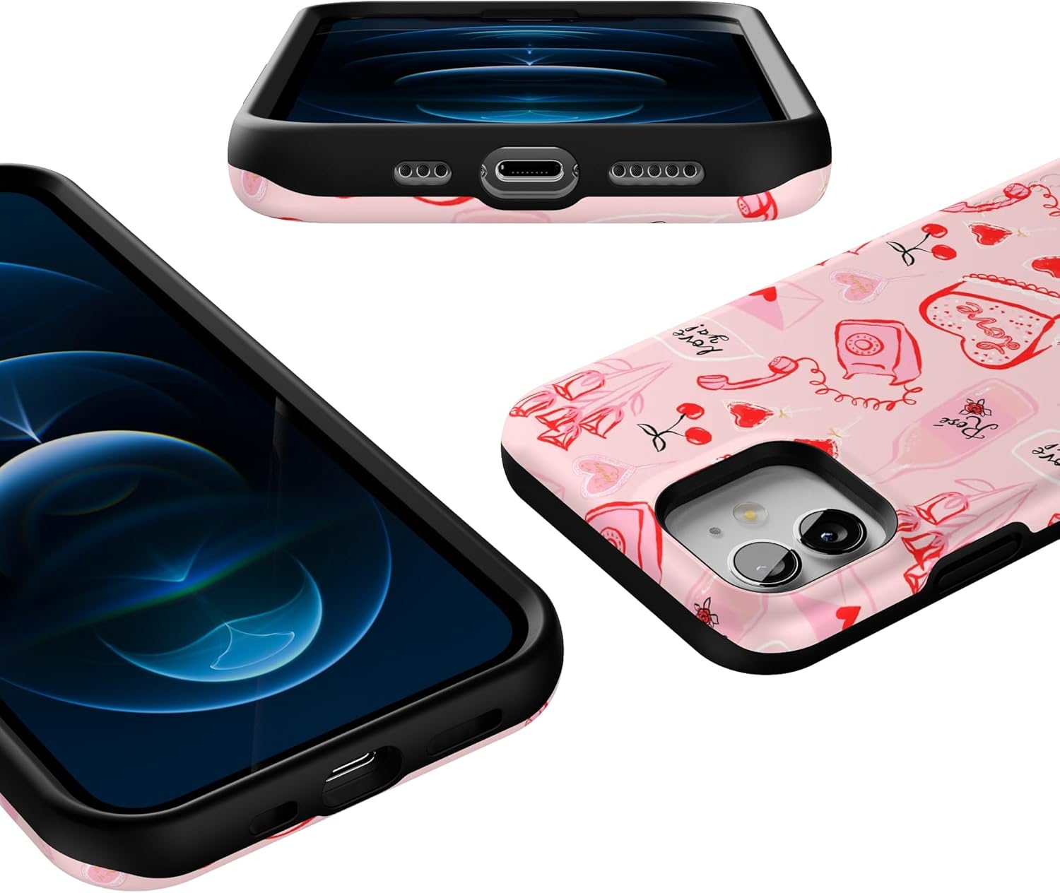 Casely iPhone 12/12 Pro Case | That's Amore | Valentine's | Bold Protective Design | Compatible with MagSafe