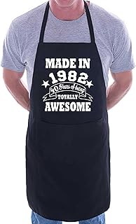 40th Birthday Made In 1982 BBQ Cooking Funny Novelty Apron