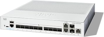Cisco Catalyst 1300-12XS Managed Switch, 10 Port 10G SFP+, 2x10GE SFP+ Combo, Limited Lifetime Protection C1300-12XS