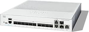 Amazon.com: Cisco Catalyst 1300-12XS Managed Switch, 10 Port 10G SFP+ ...