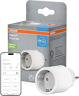 OSRAM SMART+ MATTER EU Plug Blank Smart Plug with Matter over WiFi Technology to Integrate Electrical Devices into Smart H…