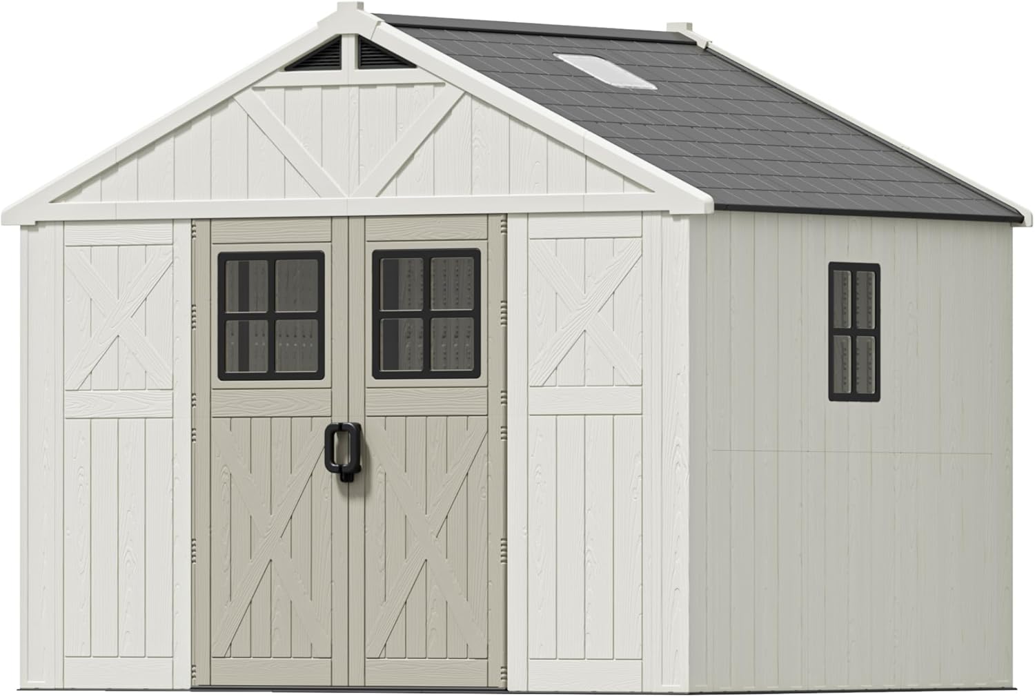 Patiowell 10x8 Outdoor Storage Shed Review: Durable Resin Shed for Garden Tools & Backyard Clutter