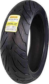Angel ST 180/55ZR17 (73W) Rear Motorcycle Tire – High-Performance Sport Touring Tire for Enhanced Grip, Durability & Stability – Fits Sport & Touring Bikes