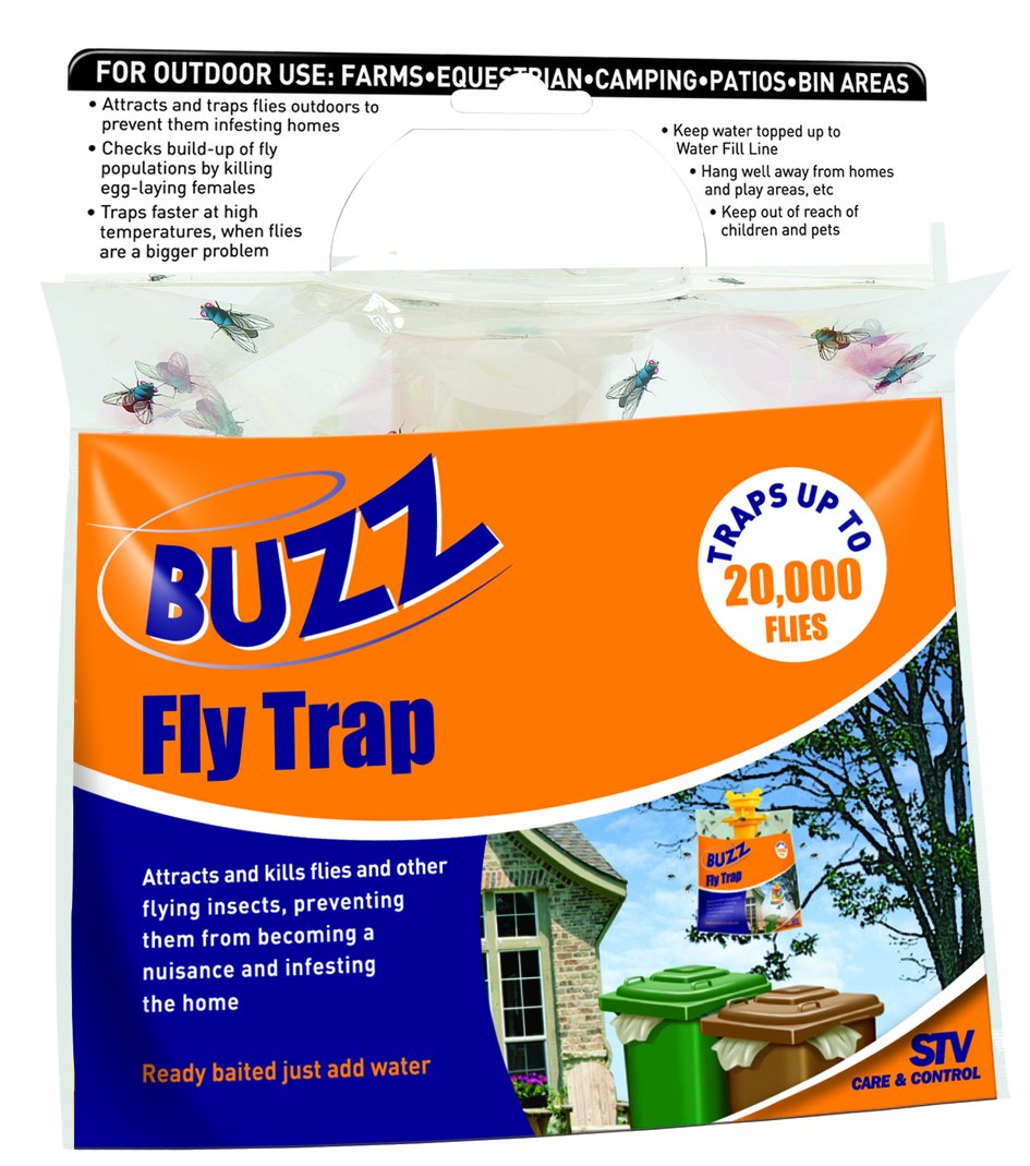 Buzz Baited RTU Outdoor Fly Trap