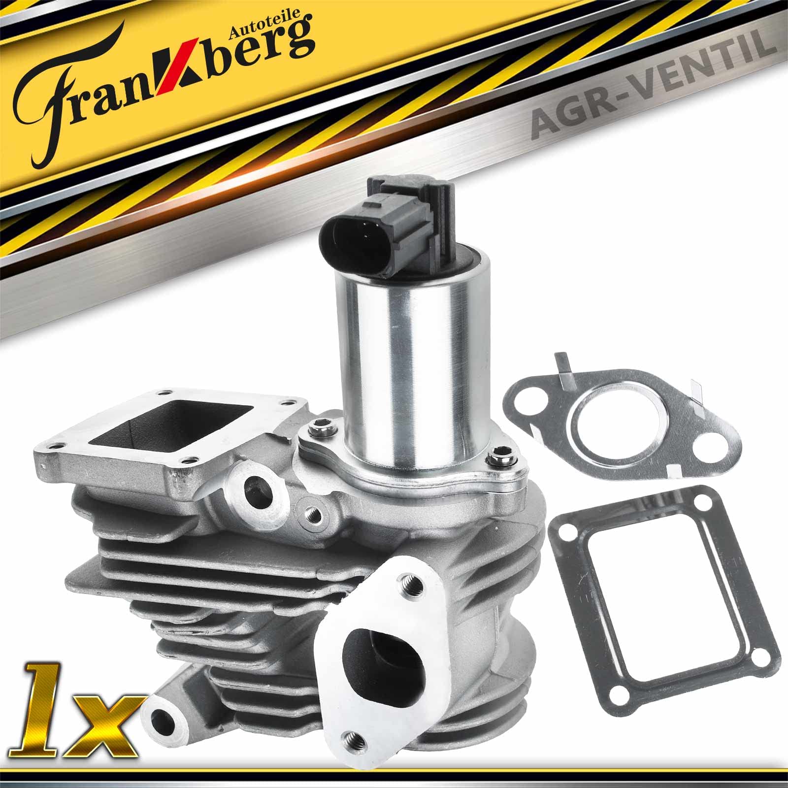Frankberg Válvula EGR de recirculación de gases de escape modelo del año | Compatible con: Scénic II JM0/1, Grand Scénic II JM0/1, M.e.g.a.n.e II Estate KM0/1, Laguna II Grandtour KG0/1
