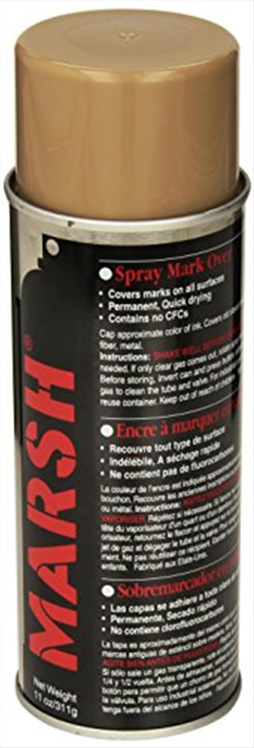 Tan Spray Stencil Ink